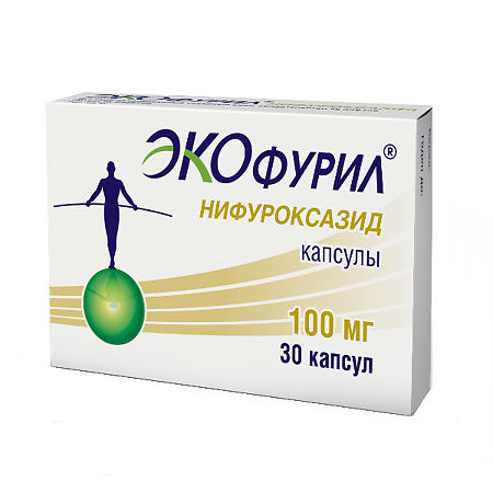 Экофурил капс 100 мг № 30 (АВВА РУС)